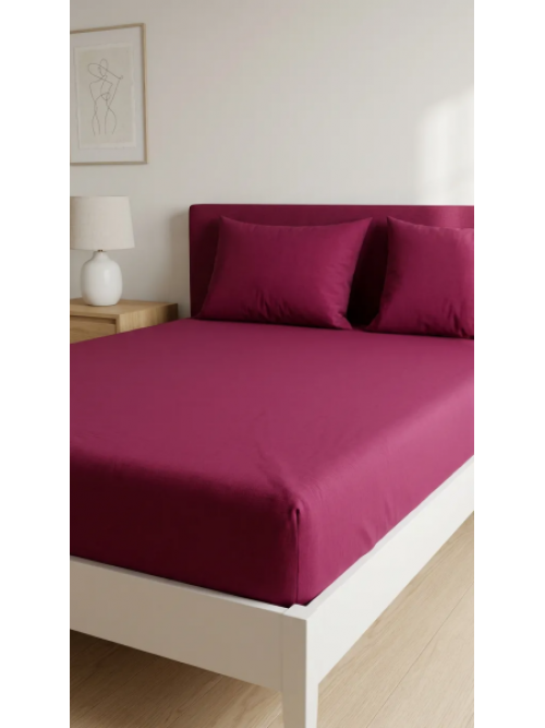 Lastikli Fitted Yastıklı Çarşaf Seti