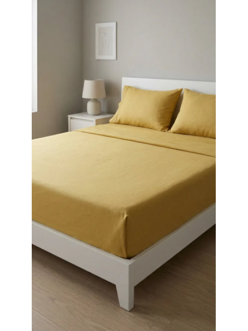 Lastikli Fitted Yastıklı Çarşaf Seti