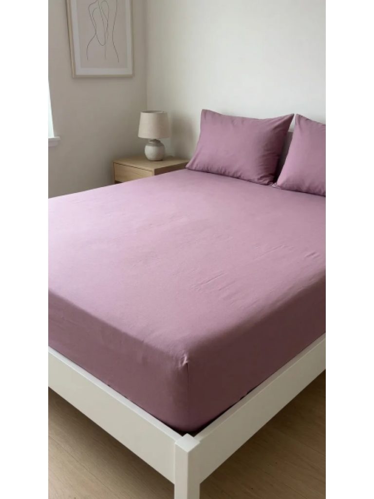 Lastikli Fitted Yastıklı Çarşaf Seti